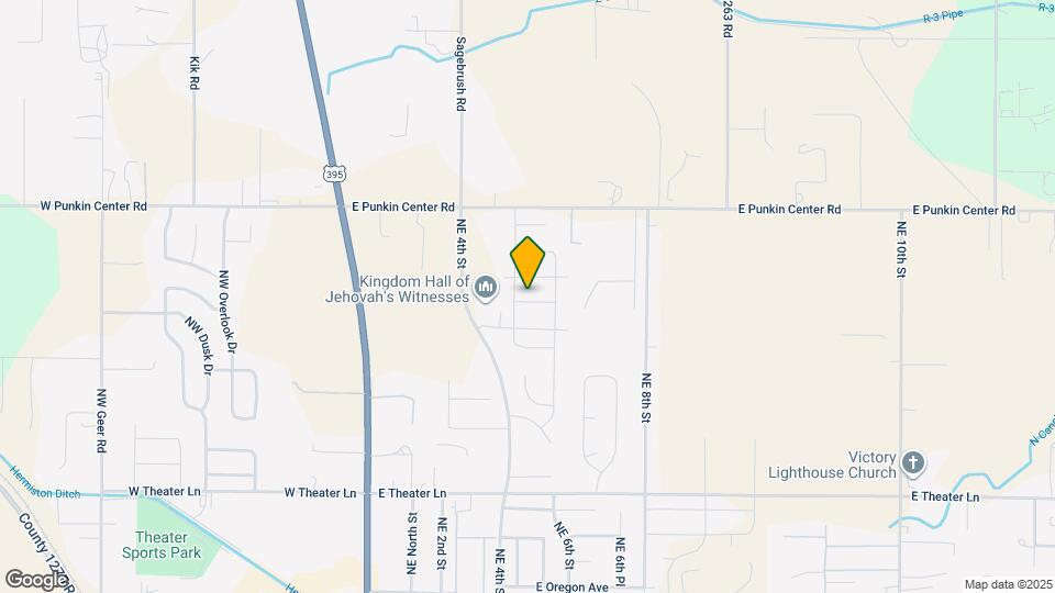 539 E Rosa Ave Map and Location Details