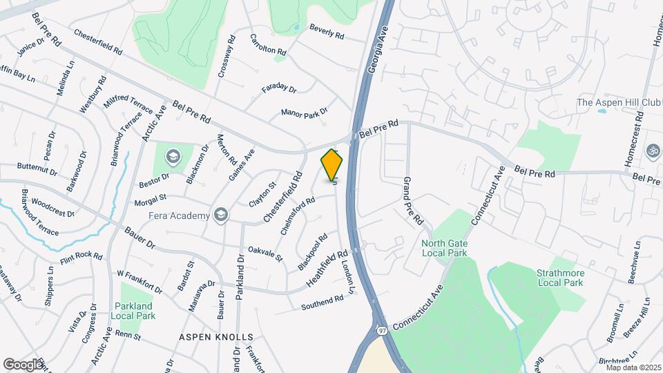 14204 London Ln Map and Location Details