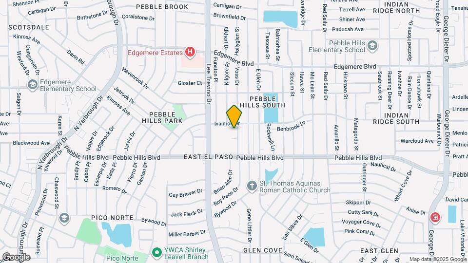 3119 Voss Dr, Unit A Map and Location Details