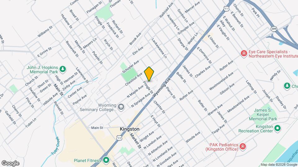 363 N Maple Ave Map and Location Details