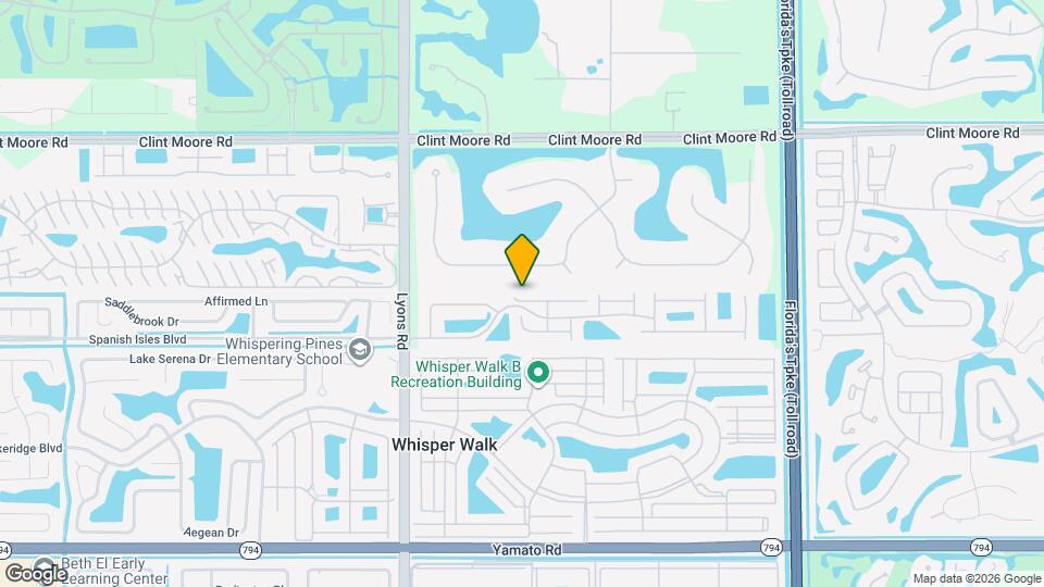 8705 Vía Giula Map and Location Details