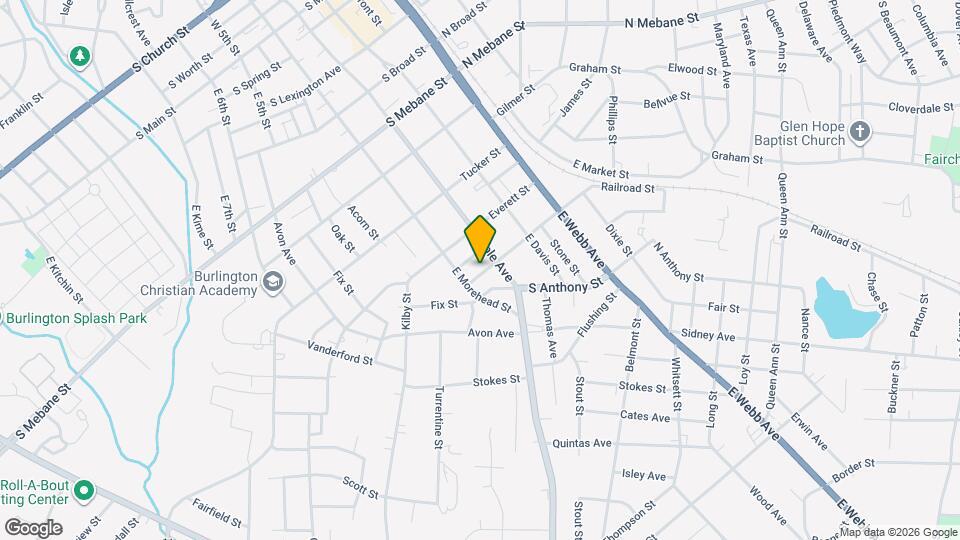 511 S Flanner St Map and Location Details