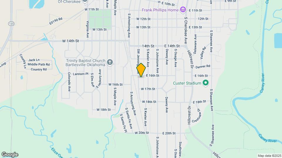 1608 SW Jennings Ave Map and Location Details