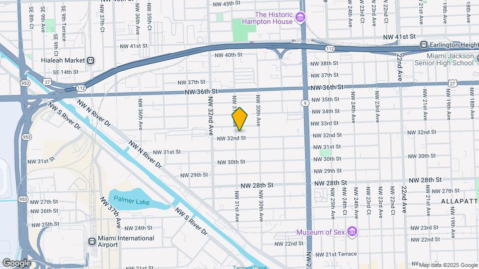 3083 NW 32nd St Map and Location Details