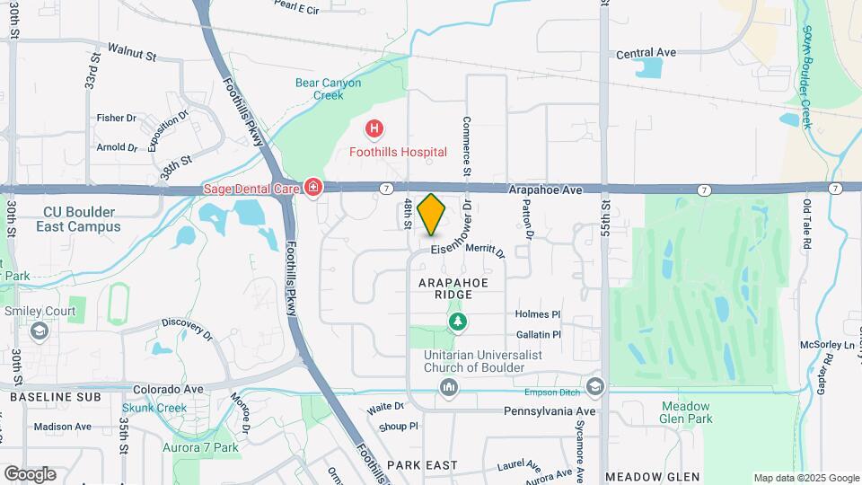 4885 Eisenhower Dr Map and Location Details