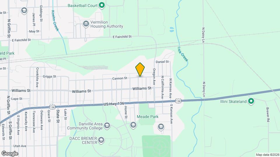 2602 Cannon St Map and Location Details