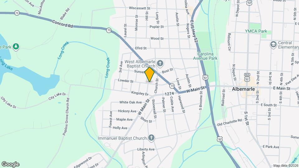 1321 Lowder St Map and Location Details