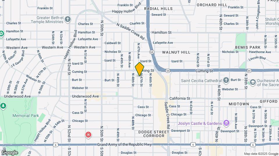 818-820 N 47th St Map and Location Details