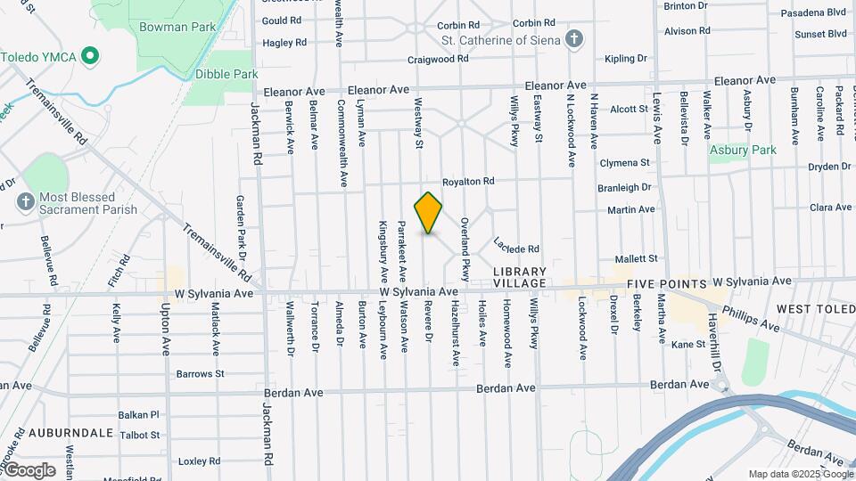 4116 Westway St Map and Location Details