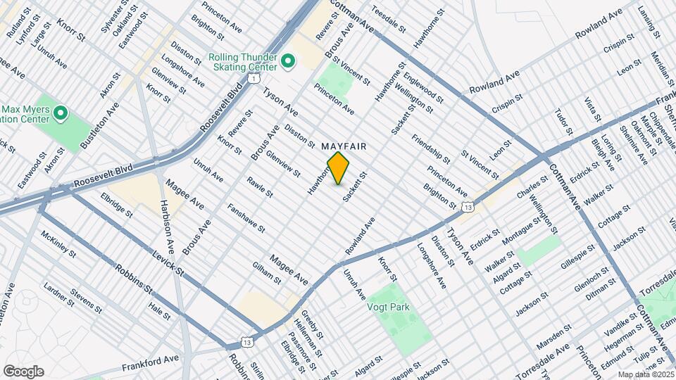 3140 Longshore Ave Map and Location Details