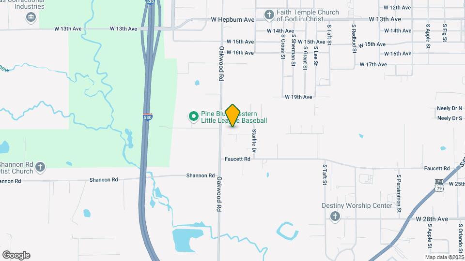 5317 Leawood Dr Map and Location Details