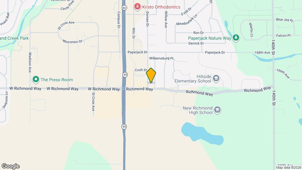 1657 Gunston Dr Map and Location Details