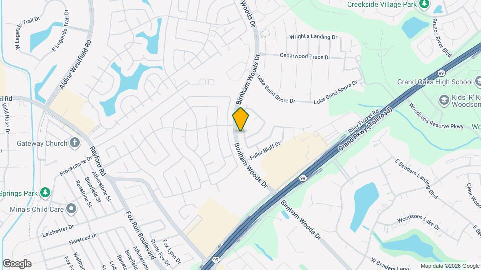 29527 Evergreen Hills Dr Map and Location Details