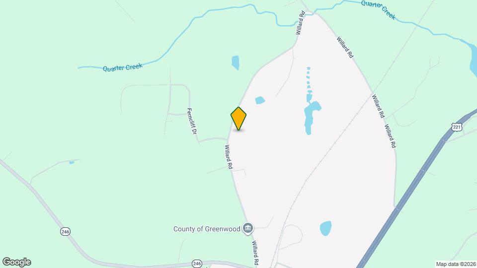 416 Willard Rd Map and Location Details
