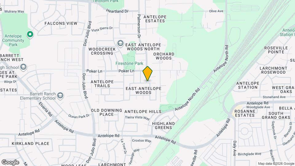 5408 Harston Way Map and Location Details