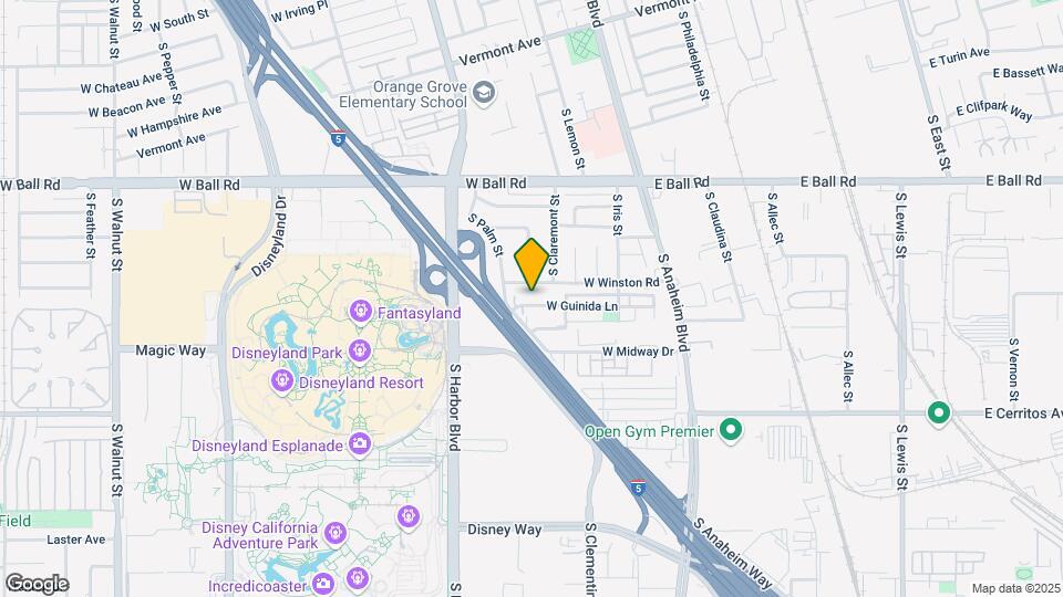 401 W Guinida Ln Map and Location Details