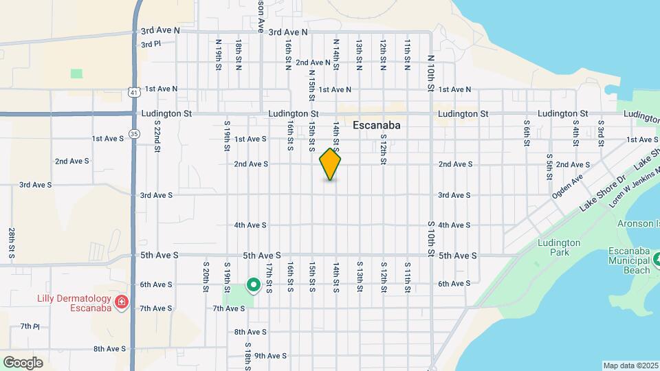 322 S 14th St Map and Location Details