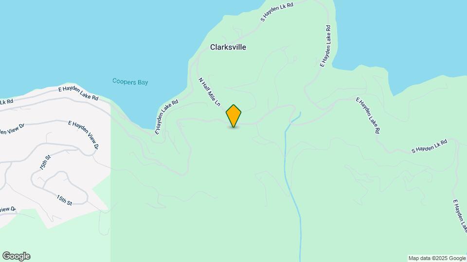 4714 E Upper Hayden Lake Rd Map and Location Details