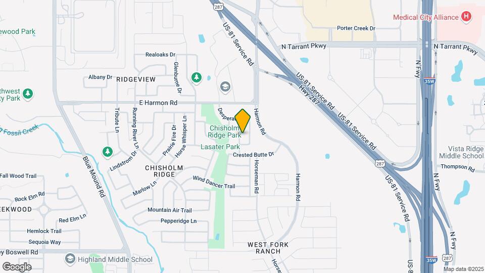 8512 Cactus Patch Way Map and Location Details