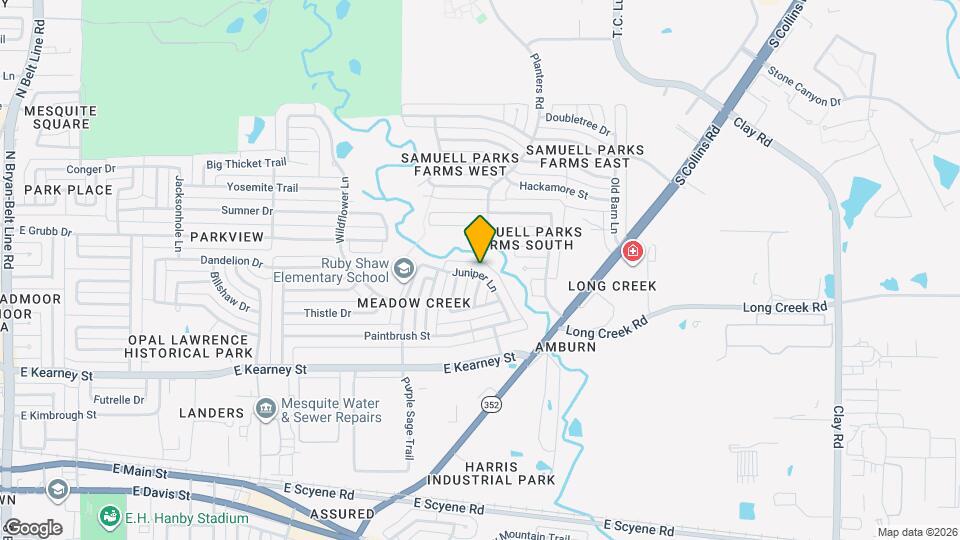 1429 Juniper Ln Map and Location Details