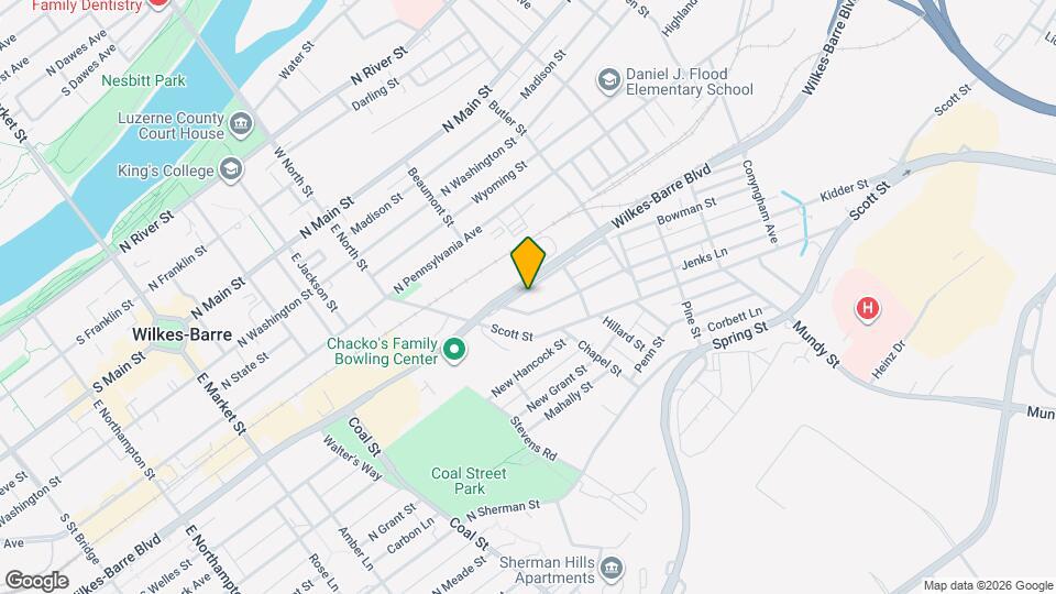 61 Bowman St Map and Location Details