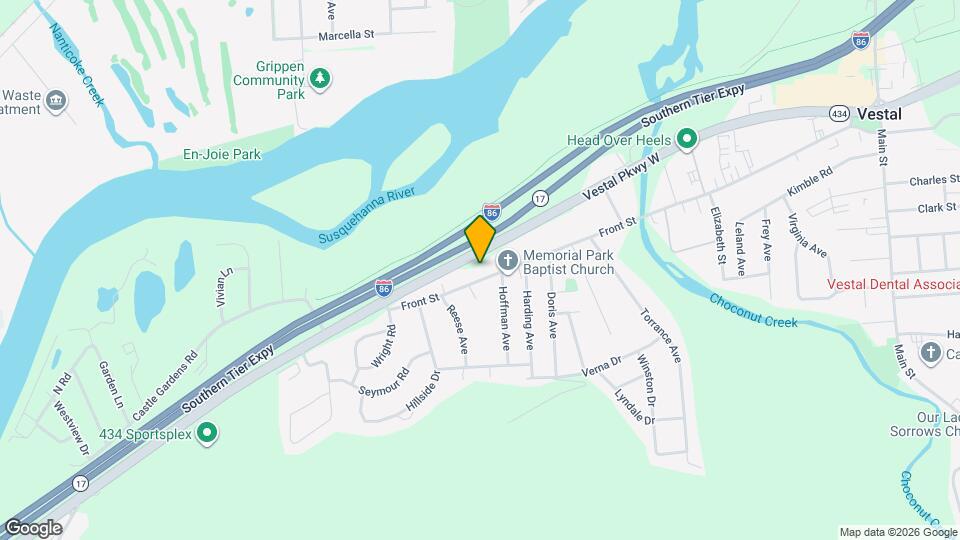 1112 Front St Map and Location Details