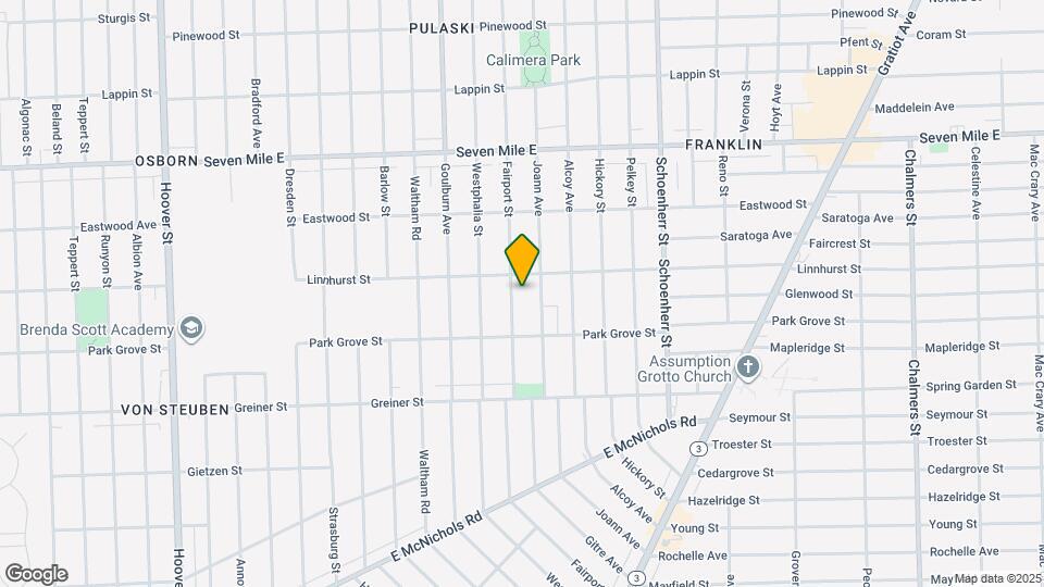 18488 Fairport St Map and Location Details