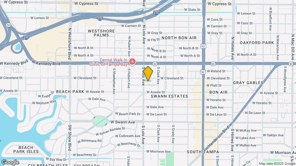 4115 W Platt St Map and Location Details