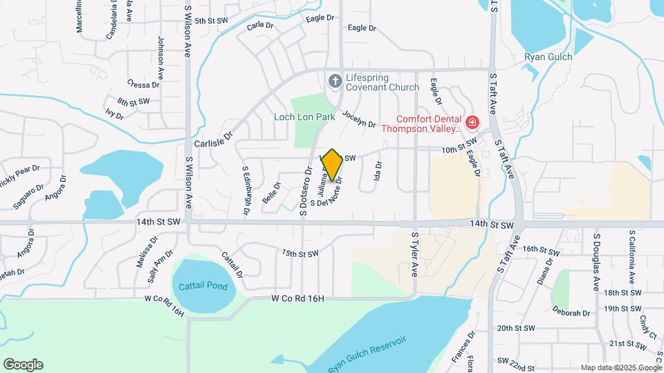 1209 S Del Norte Dr Map and Location Details