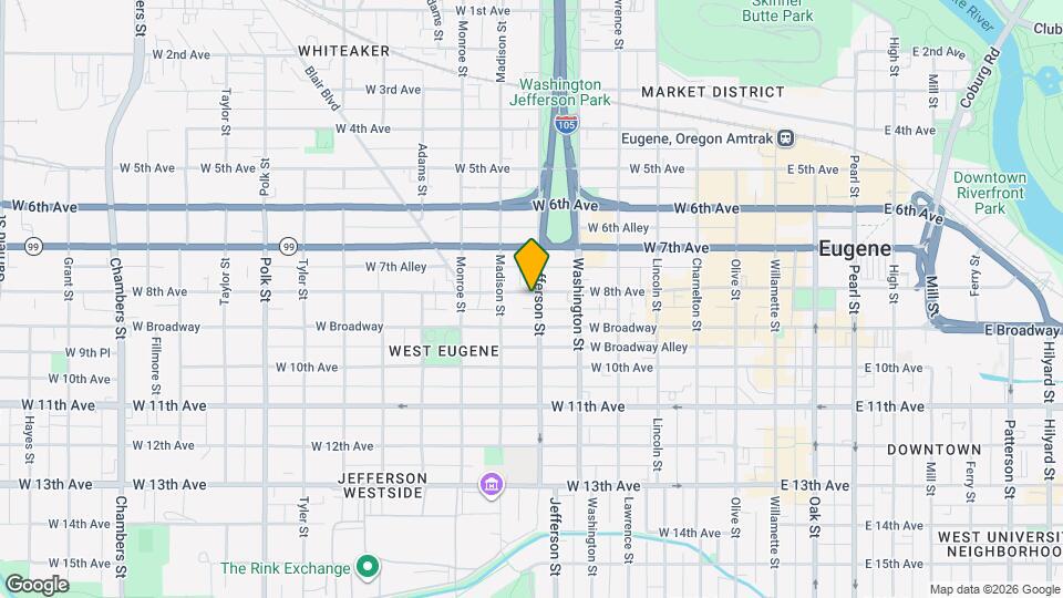 808 Jefferson St Map and Location Details