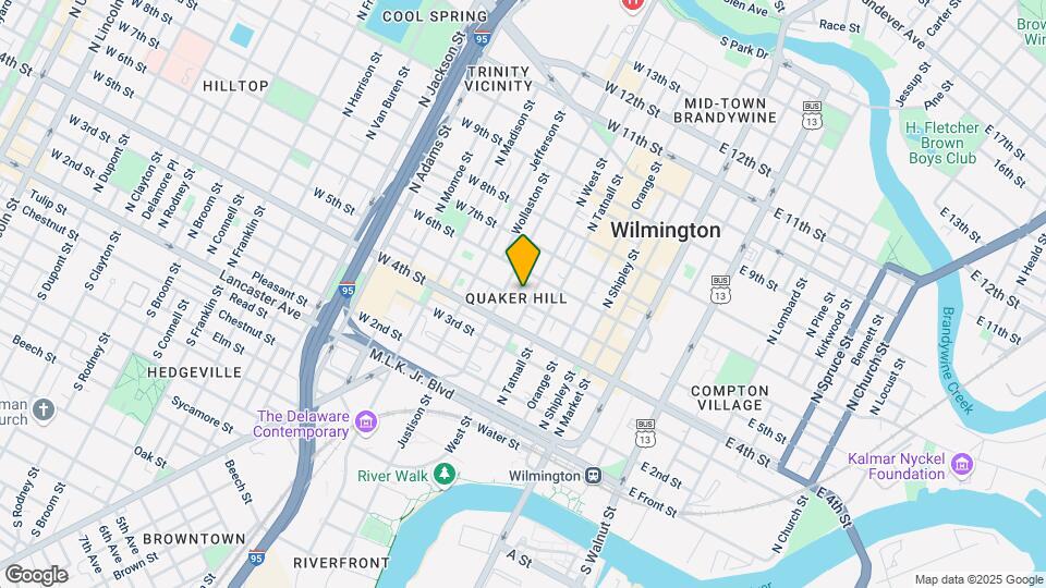 505 West St Map and Location Details
