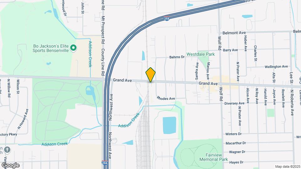 11545 W Grand Ave Map and Location Details