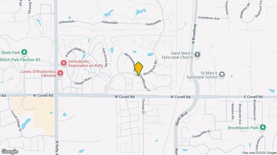 2912 Shortgrass Rd Map and Location Details