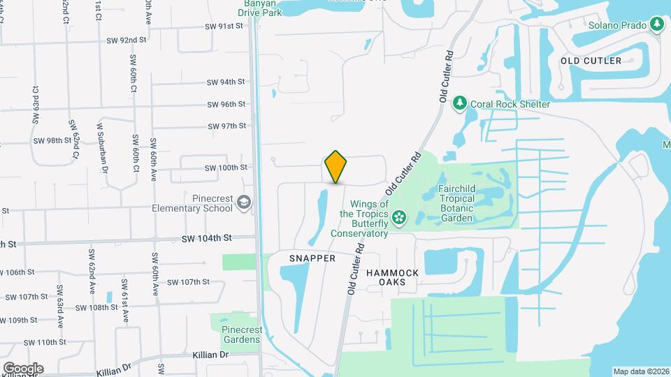 10100 Lakeside Dr Map and Location Details