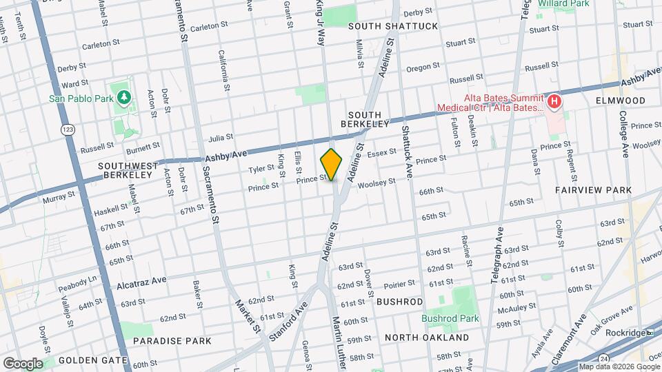 3110 Martin Luther King Jr Way Map and Location Details