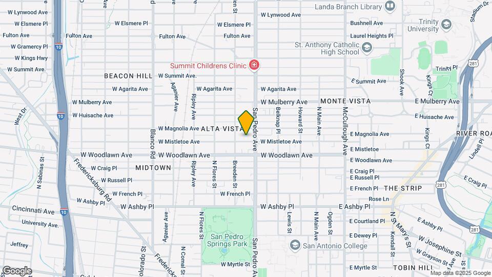 419 W Mistletoe Ave-Unit -3 Map and Location Details