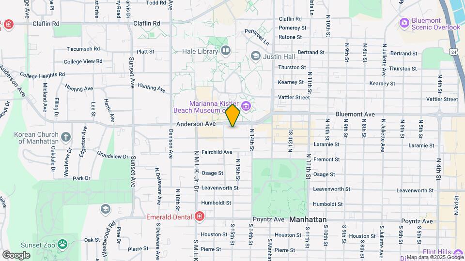 1435 Anderson Ave Map and Location Details