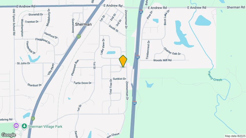 722 Woodridge Dr Mapa y Detalles de la Ubicación