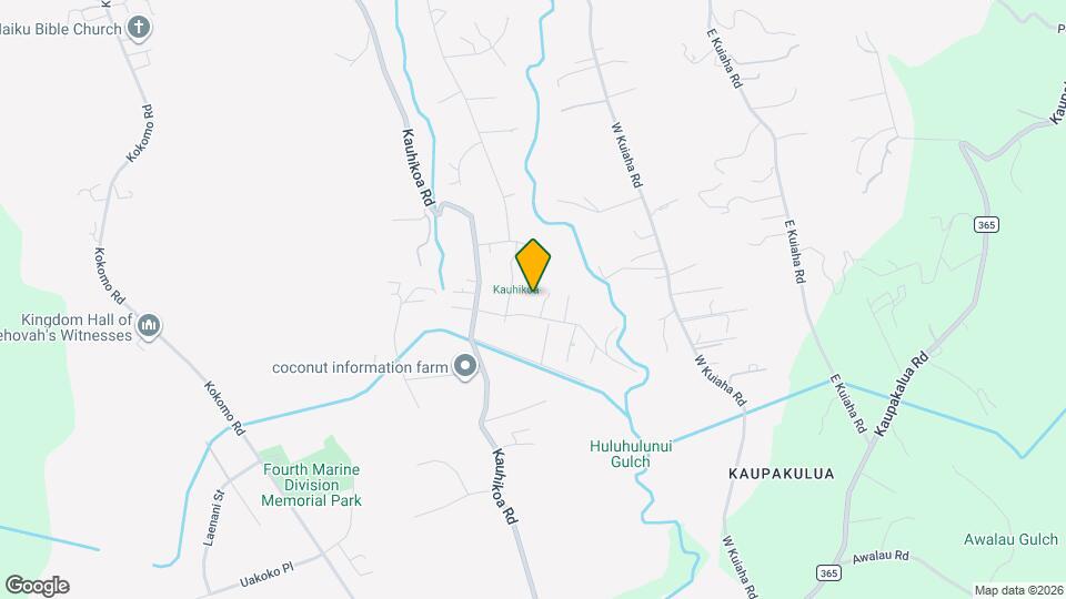 1073 Nanihoku Pl Map and Location Details