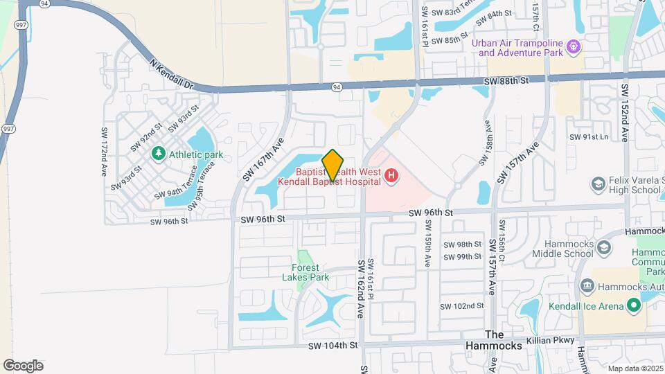 9422 SW 162nd Path Map and Location Details