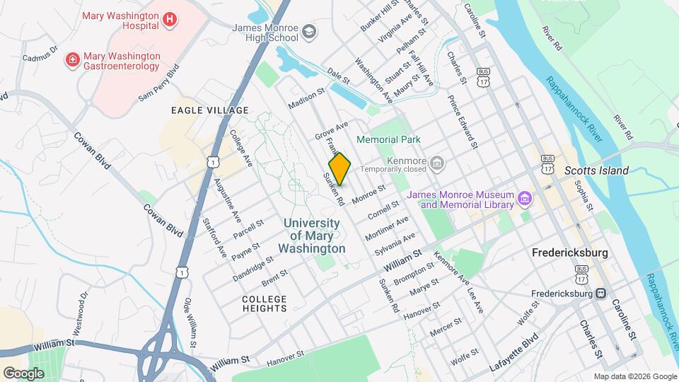 1311 Sunken Rd Map and Location Details