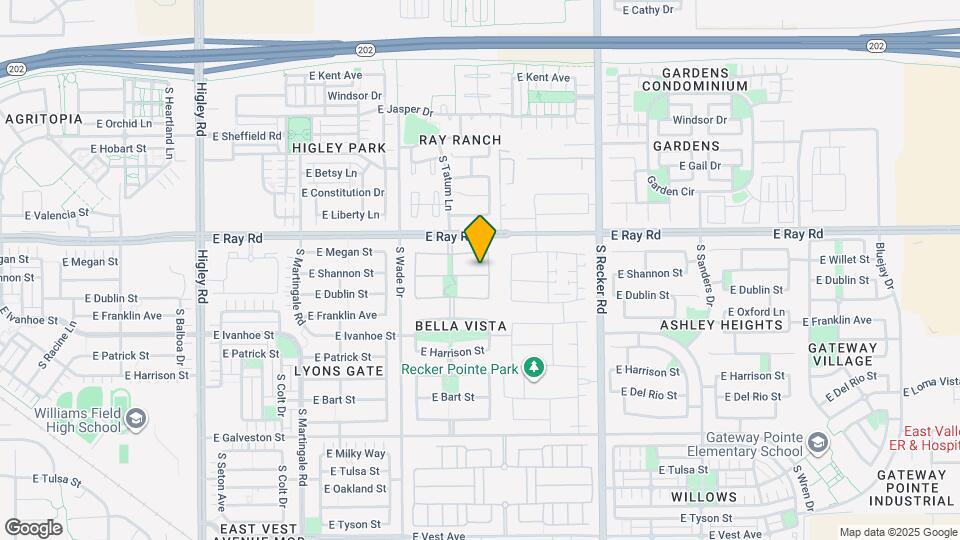 3766 E Shannon St Map and Location Details