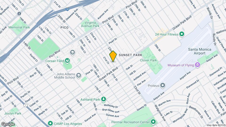 2611 22nd St, Unit 2611 22nd Street Map and Location Details