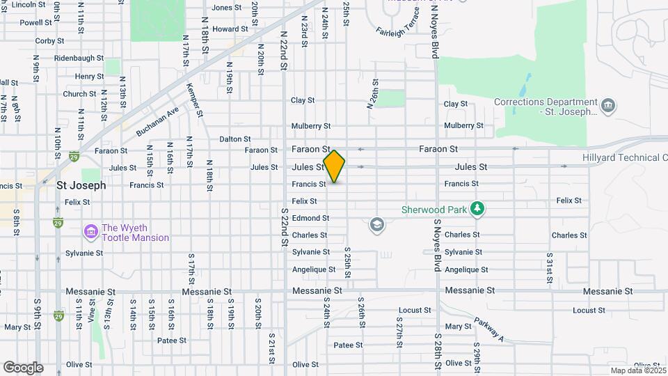 2410 Francis St Map and Location Details