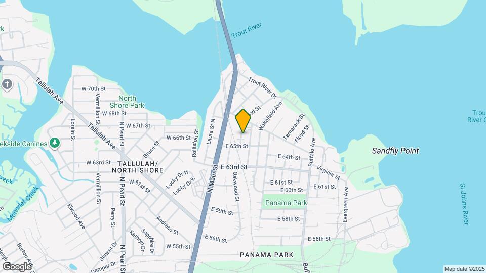 7531 Oakwood St Map and Location Details