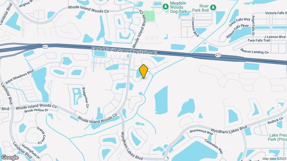1810 Meadow Pond Way Mapa y Detalles de la Ubicación