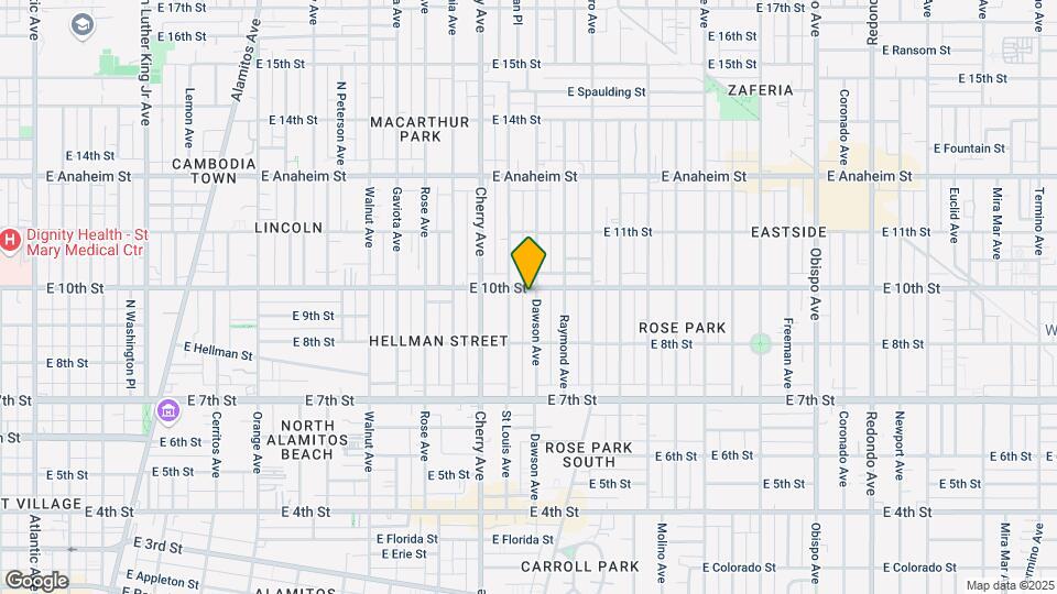 931 Dawson Ave Map and Location Details