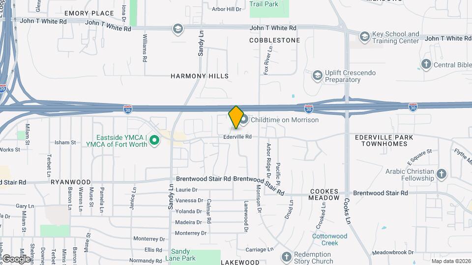 7513 Ederville Rd Mapa y Detalles de la Ubicación