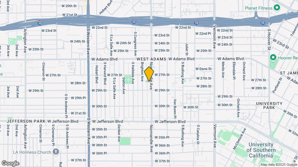 2801 Normandie Ave, Unit 2801 Half Mapa y Detalles de la Ubicación