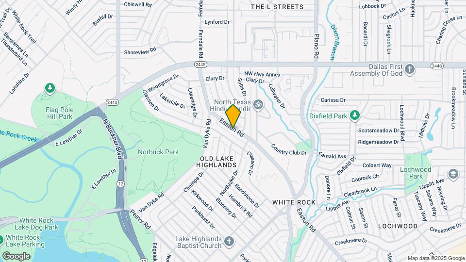 315 Easton Rd Map and Location Details